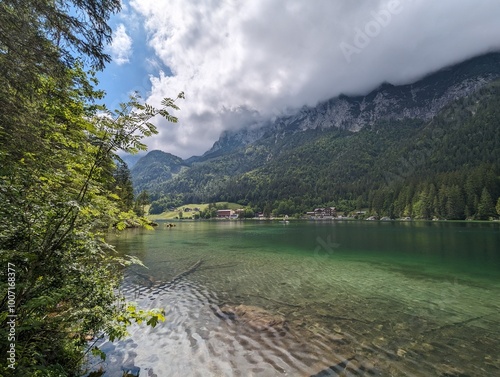 Hintersee in Berchtesgaden, Bayern (Germany)