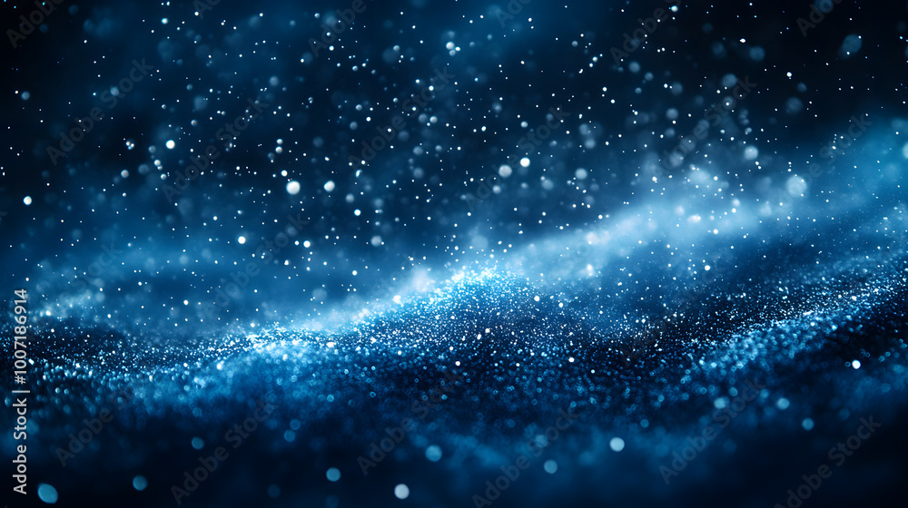 Fototapeta premium Midnight Blue Winter Calm