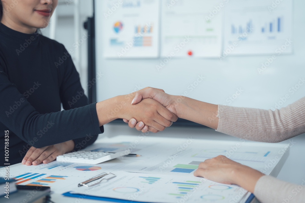 Business Partnership: A close-up image of two business professionals shaking hands, symbolizing a successful partnership and commitment to a shared vision. The image captures a sense of trust. Business Partnership: A close-up image of two business professionals shaking hands, symbolizing a successful partnership and commitment to a shared vision. The image captures a sense of trust.