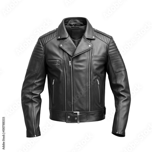 man black leather jacket