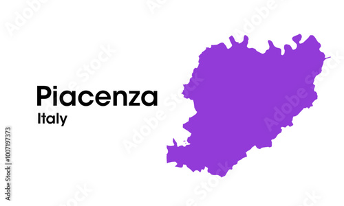 piacenza italy map