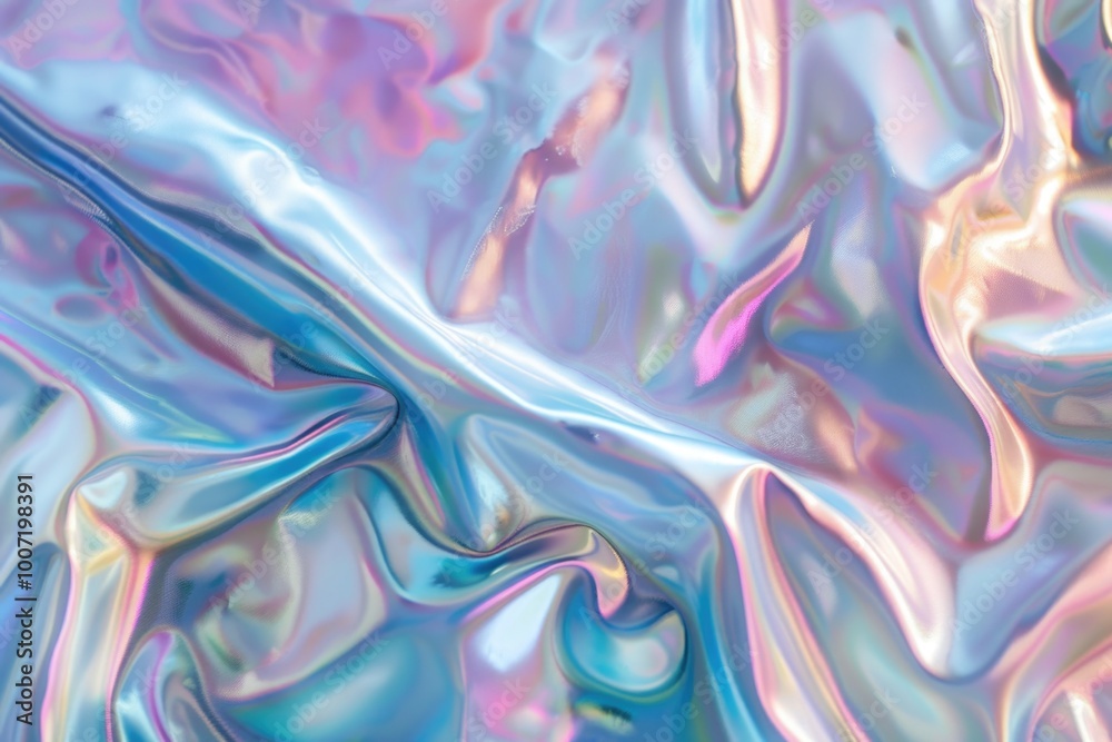 Obraz premium A close-up shot of a highly reflective surface with no background distractions