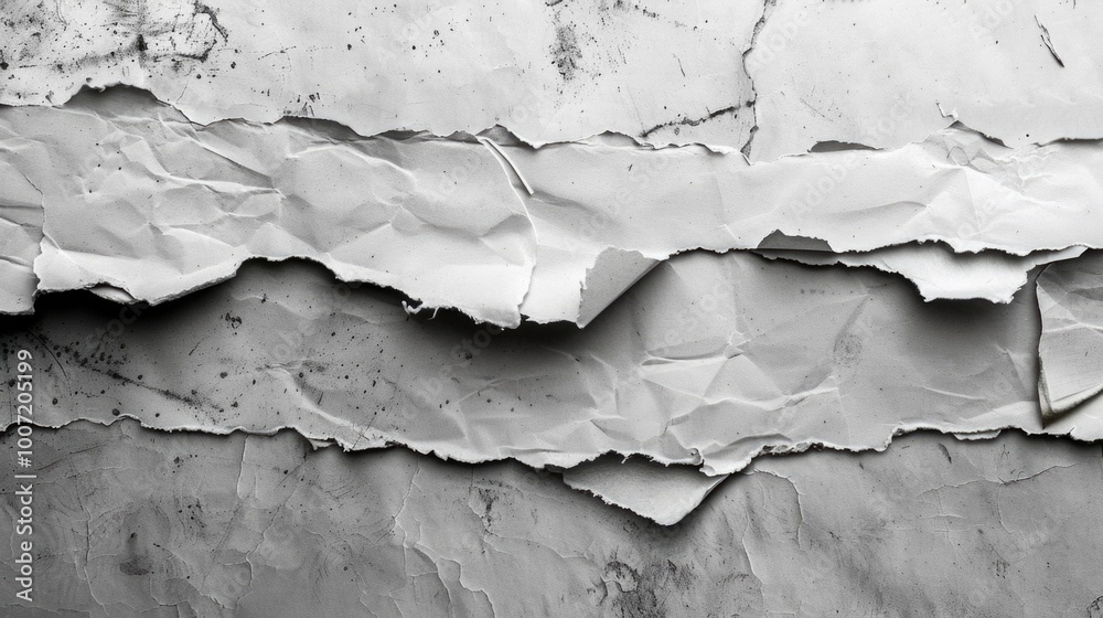A close-up shot of a worn-out wall with peeling paint, suitable for background or texture use A close-up shot of a worn-out wall with peeling paint, suitable for background or texture use