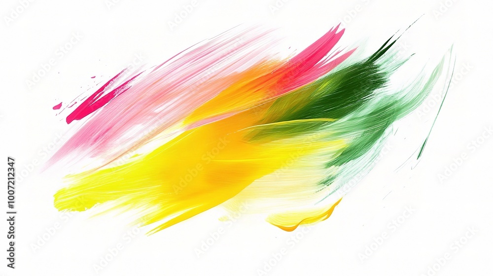 Vibrant Abstract Flower Art with Bold Colors Vibrant Abstract Flower Art with Bold Colors