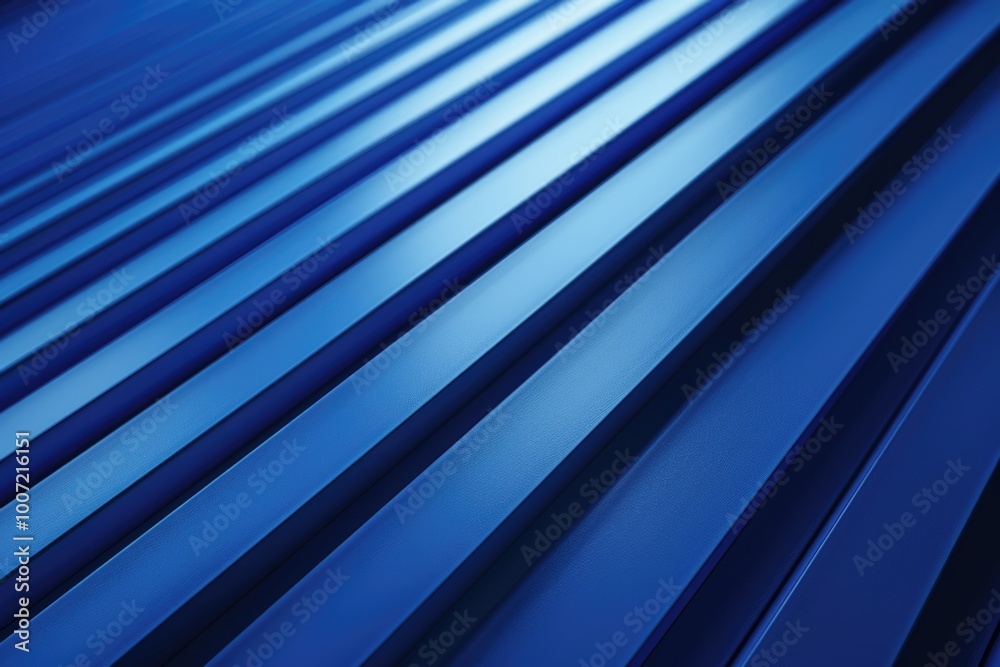 Fototapeta premium Metallic material with blue tone, used in various applications