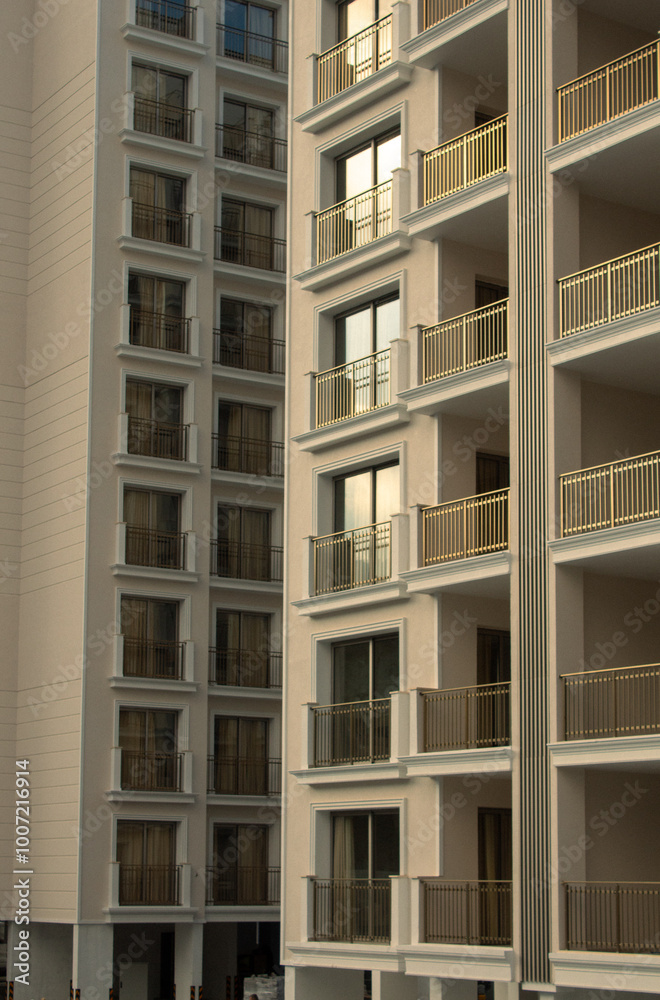 Fototapeta premium apartment building