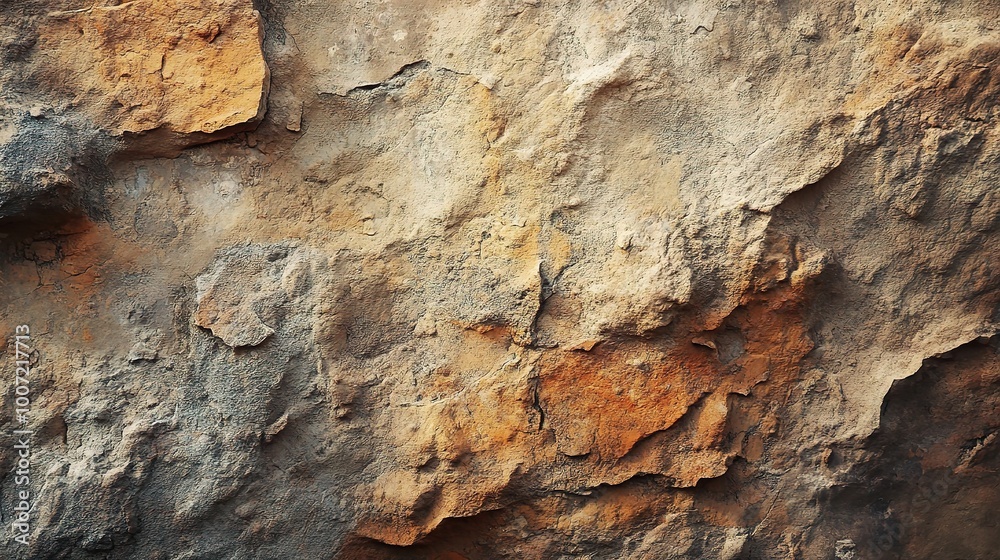 Textured Orange and Gray Rock Surface Background Textured Orange and Gray Rock Surface Background