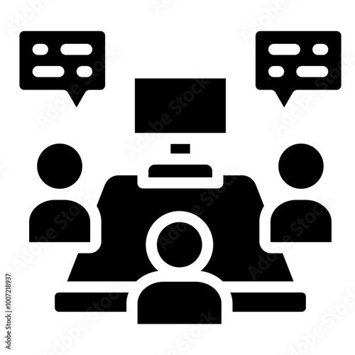 Team Meeting Icon