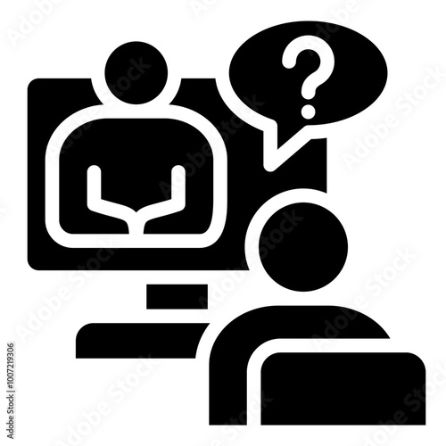 Online Interview Icon