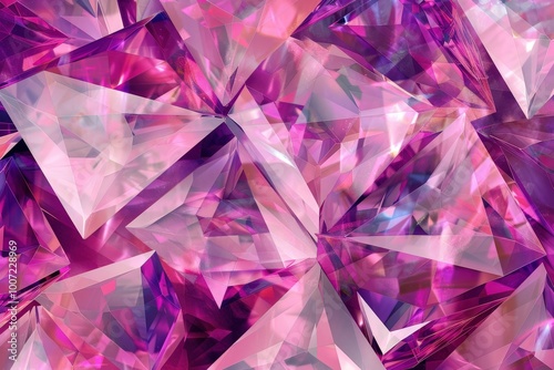A close up of a pink diamond pattern, generative ai image