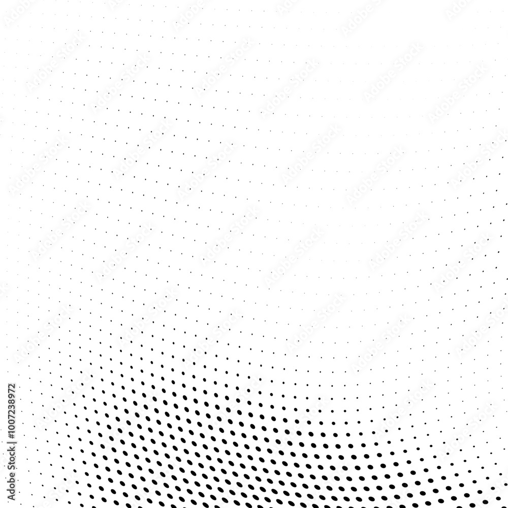 Abstract halftone wave dotted background. Futuristic twisted grunge pattern, dot, circles. Vector modern optical pop art texture for posters, business cards, cover, labels mock-up, stickers layout Abstract halftone wave dotted background. Futuristic twisted grunge pattern, dot, circles. Vector modern optical pop art texture for posters, business cards, cover, labels mock-up, stickers layout