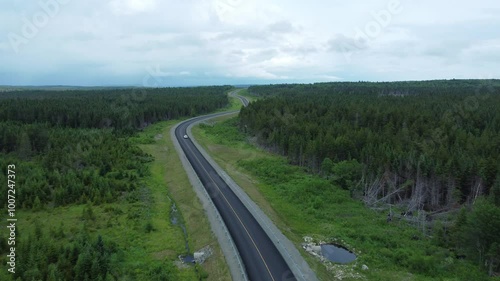 Road in the mountains