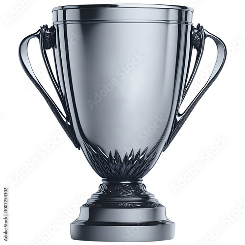 silver trophy cup