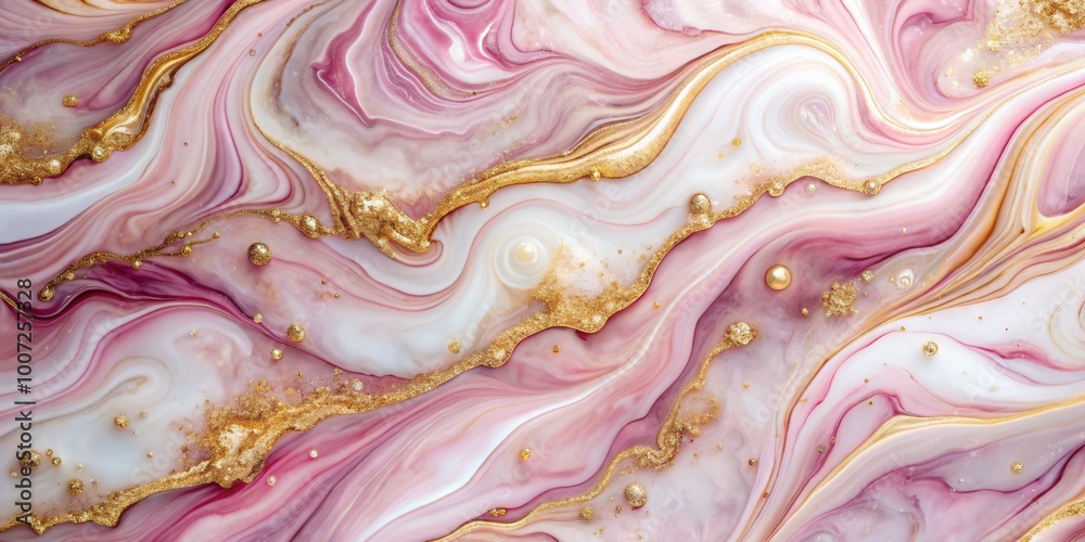 Fluid Art Abstract Pink and Gold Swirls, Liquid Marble, Acrylic Painting, Abstract Art, Background, Texture, Pattern Fluid Art Abstract Pink and Gold Swirls, Liquid Marble, Acrylic Painting, Abstract Art, Background, Texture, Pattern