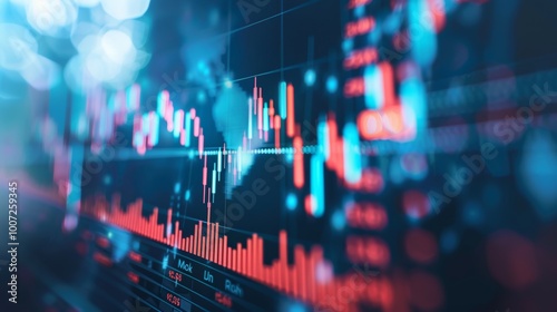 Visualizing the interplay of electricity power grids and stock market trends in one dynamic image