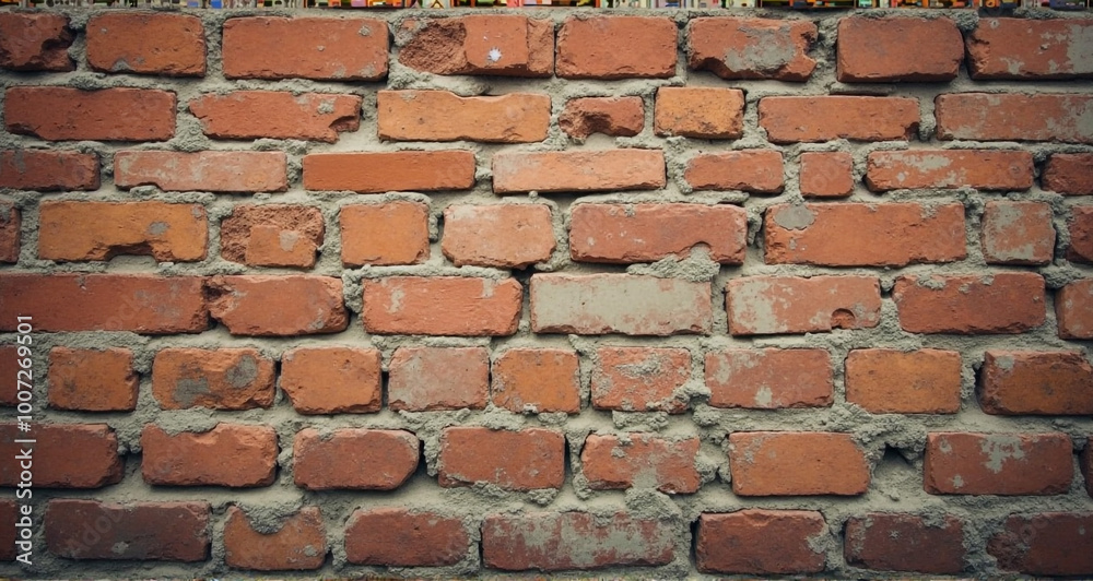 Obraz premium red brick wall