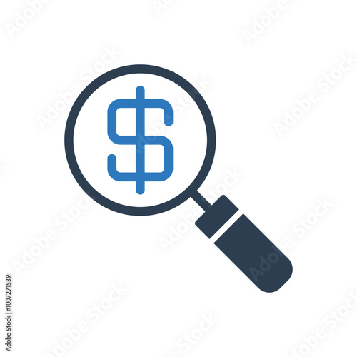 Money Search Icon