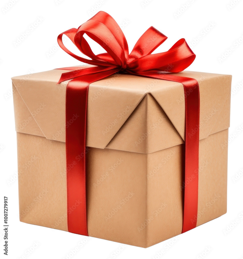 PNG Tall kraft Gift box gift cardboard bow. PNG Tall kraft Gift box gift cardboard bow.