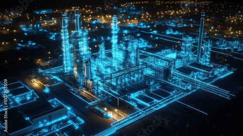 Digital Representation of an Industrial Complex