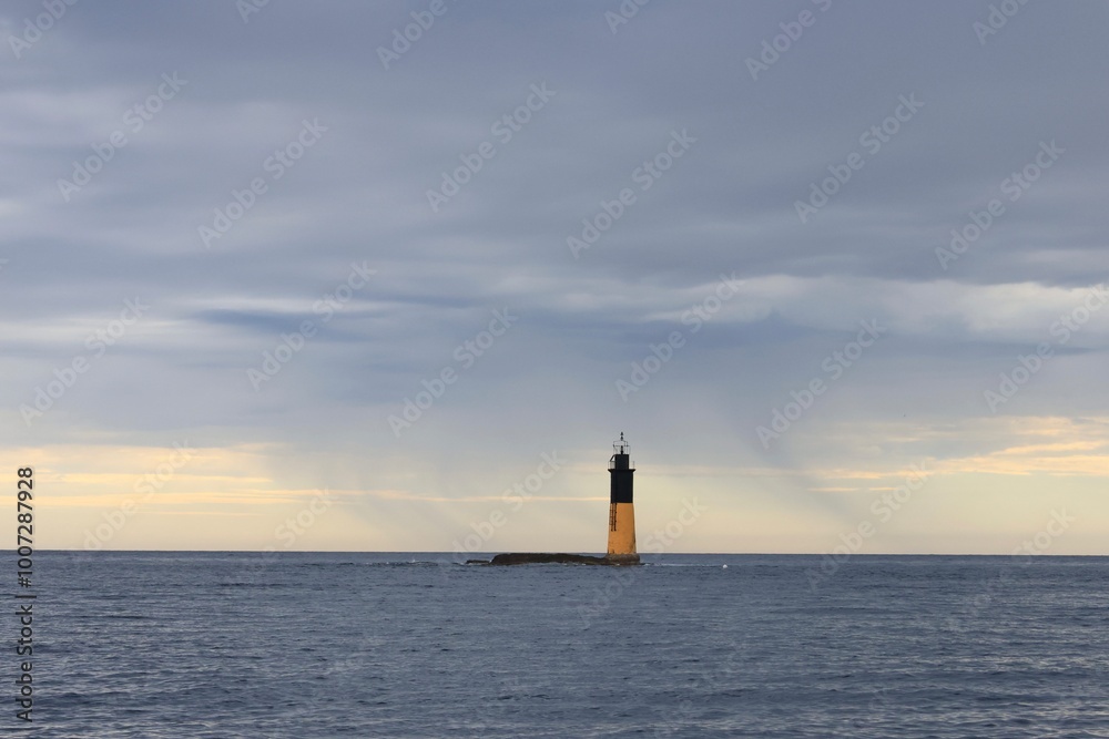 lighthouse at sunset lighthouse at sunset
