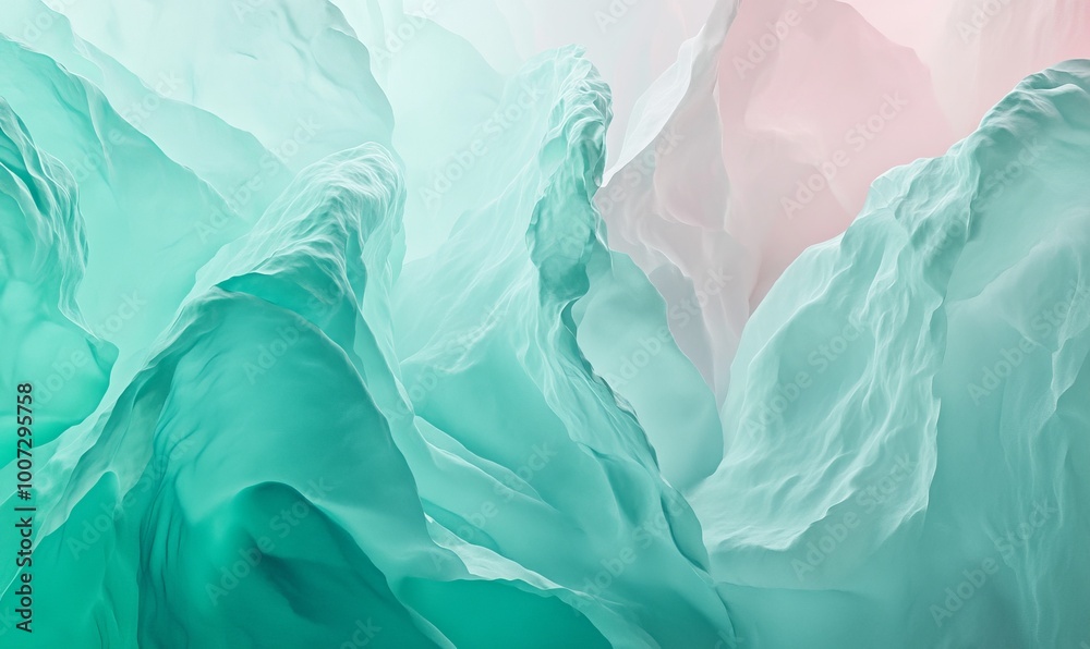 custom made wallpaper toronto digitalmint to emerald gradient, ideal for a minimalist phone wallpaper