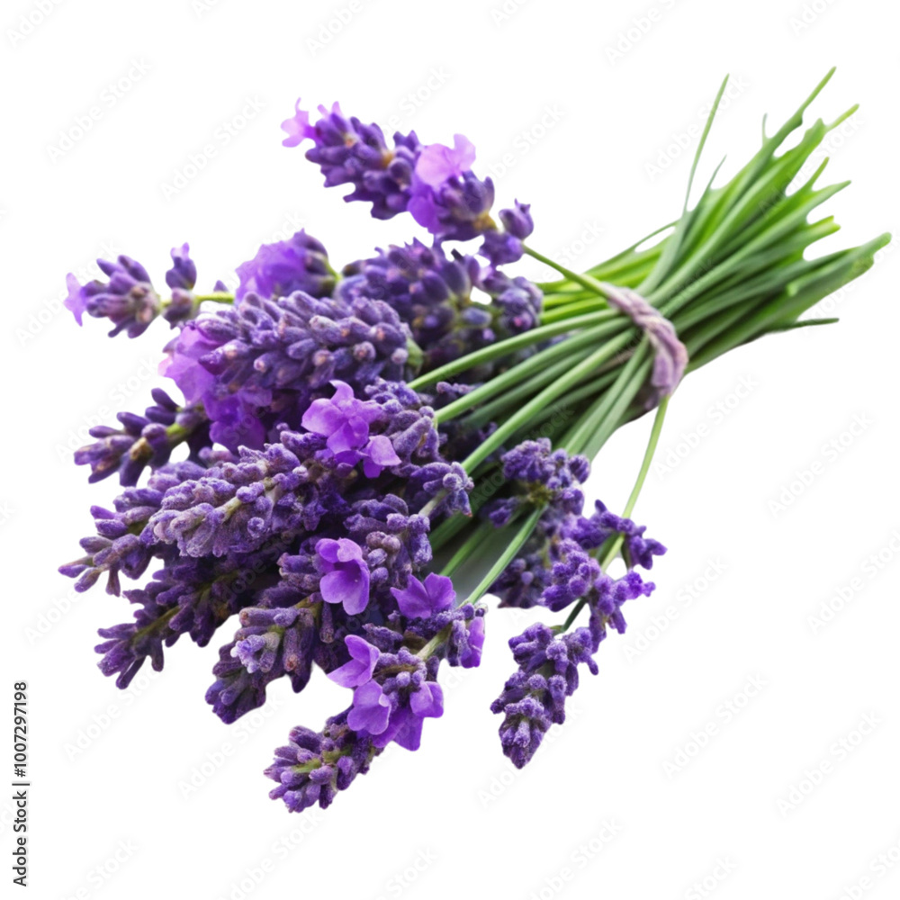 Lavender Flowers on Transparent Background for Aromatherapy and Relaxation Themes Lavender Flowers on Transparent Background for Aromatherapy and Relaxation Themes