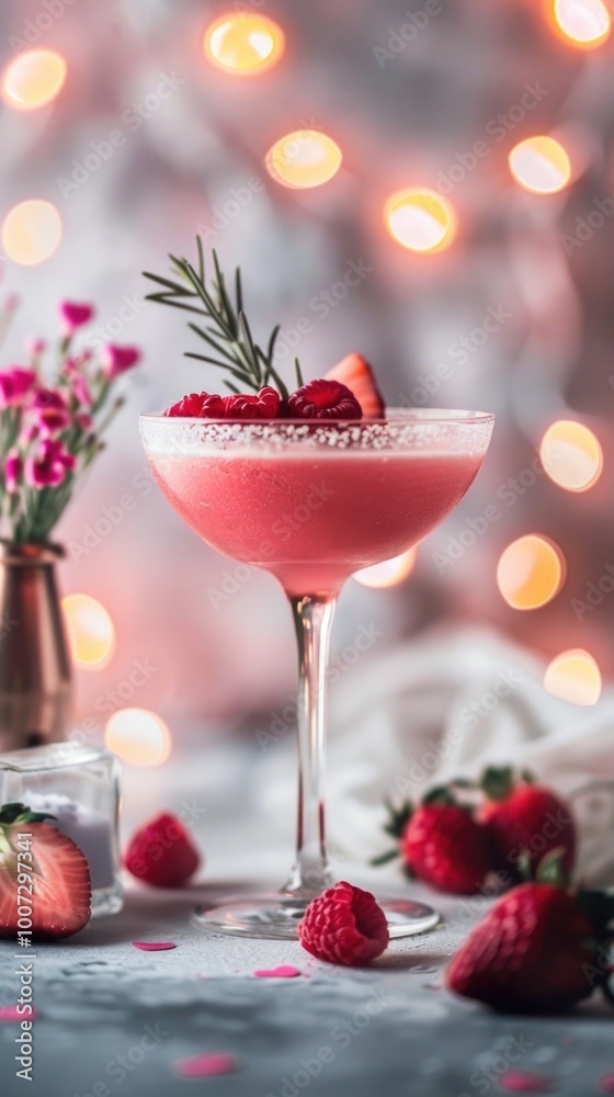 pink cocktail mimosa champagne in glasses pink cocktail mimosa champagne in glasses