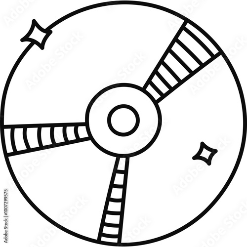 Cute doodle CD and DVD compact disc from 90s and 00s. Retro CD rom for multimedia, music or film playing as badge of Y2k. Nostalgia for vintage and 1990s aesthetic. Hand drawn computer software.