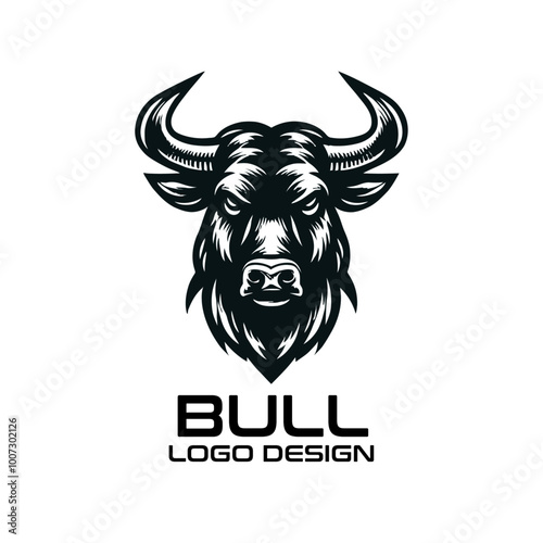 Bull Vector Logo Design