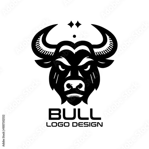 Bull Vector Logo Design