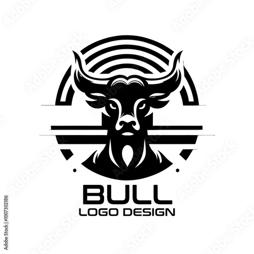 Bull Vector Logo Design