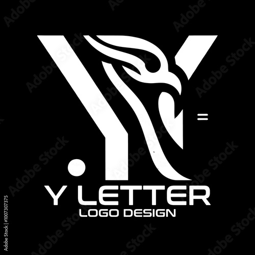 Y Letter Vector Logo Design