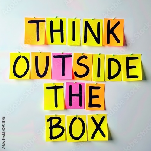Think Outside the Box Typography