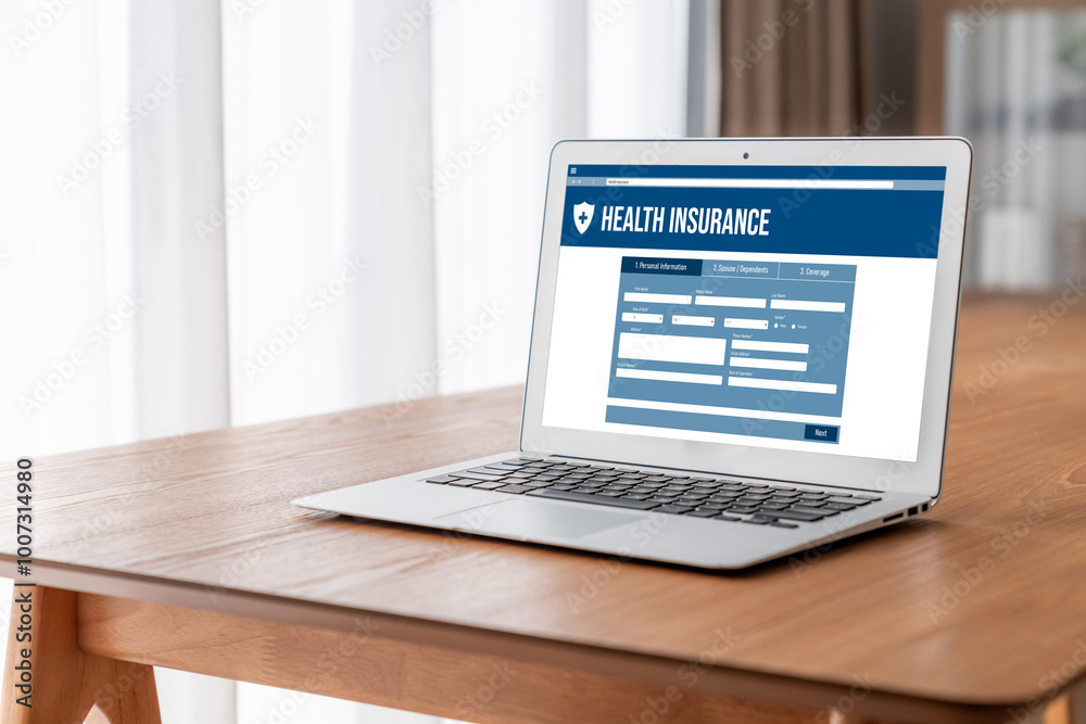 Health insurance web site modish registration system for easy form filling Health insurance web site modish registration system for easy form filling