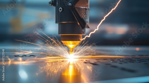 Industrial Cutter in Action