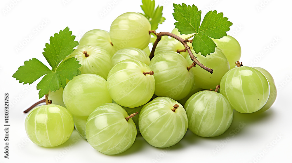 3d rendered photo of gooseberry generative ai