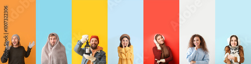 Collage of young people in ...