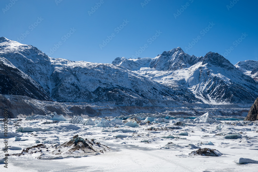 Laigu Glacier in Tibet Laigu Glacier in Tibet