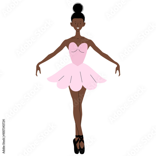 Young dancer ballerina in class classical dance, ballet dance studio. Young beautiful female ballet dancer. Beauty of classic ballet dance