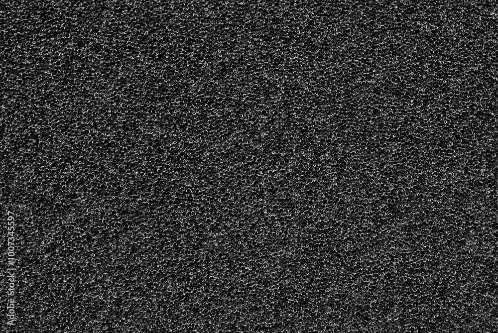 Fototapeta premium Soft black porous texture as background
