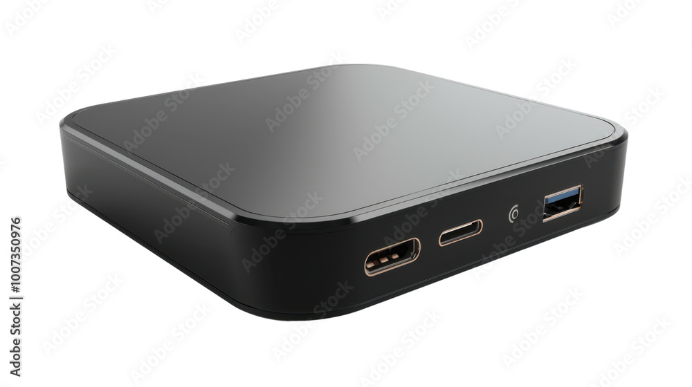 WiFi extender with dual antennas on white background WiFi extender with dual antennas on white background