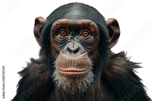 Close up of an ape