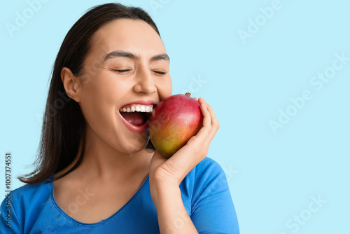 Beautiful young woman with ...