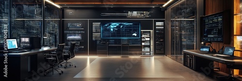 Wallpaper Mural high-tech spy agency office Torontodigital.ca