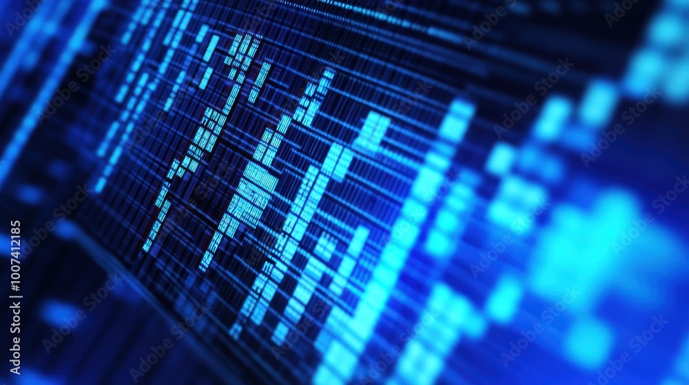 Abstract Digital Data Flow Visualization Abstract Digital Data Flow Visualization