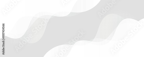 Abstract Geometric modern white and gray color . Modern and Creative Trend design in vector
