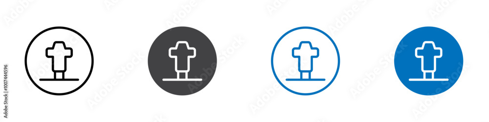 Fototapeta premium Football blocking icon Isolated on white background vector set