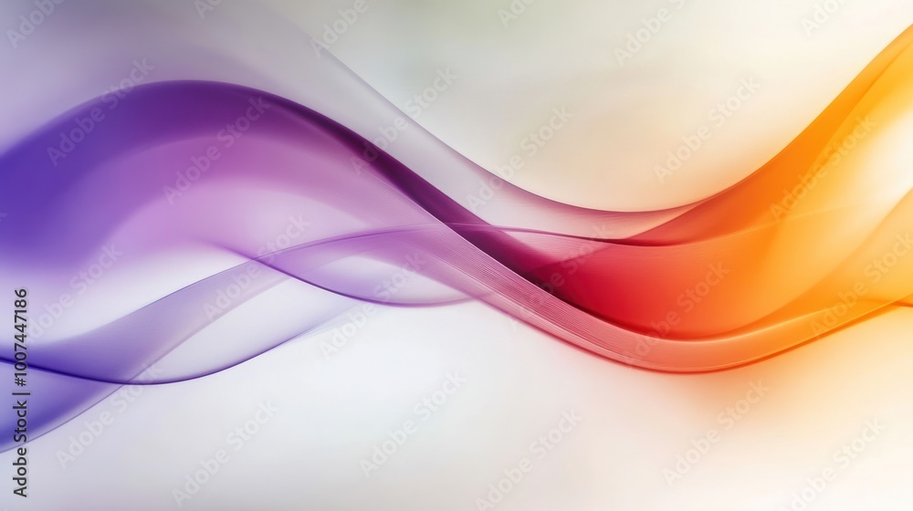 Fototapeta premium Abstract Colorful Waves