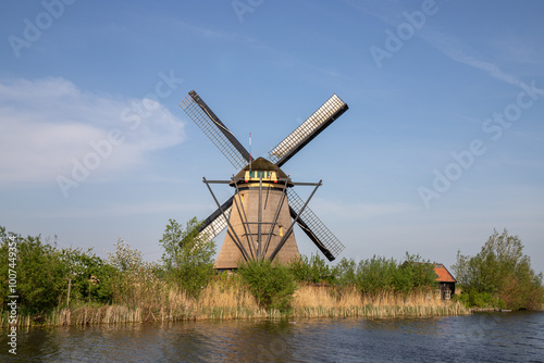 Windmill in KinderDijk
