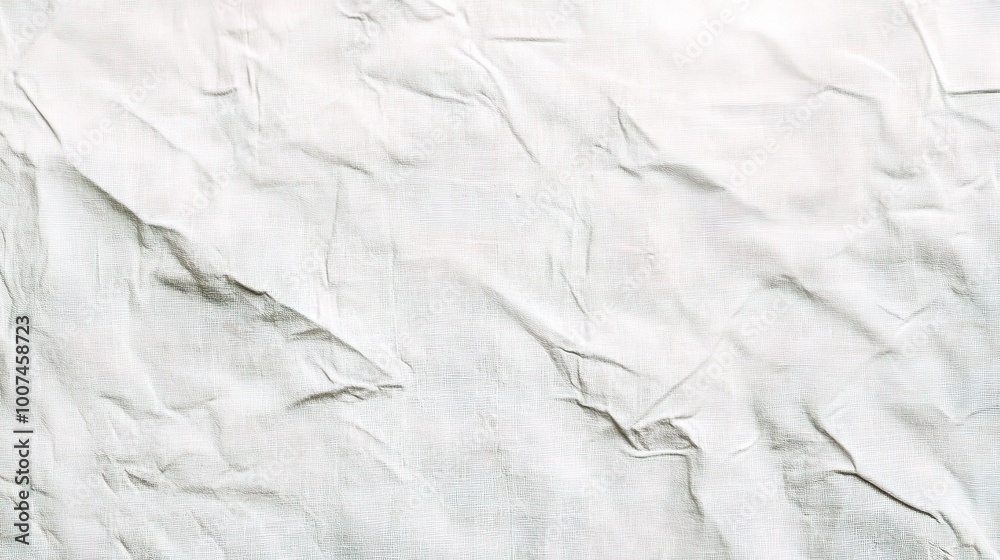 Textured Crumpled White Background for Creative Projects Textured Crumpled White Background for Creative Projects